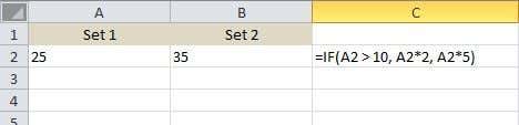 excel if statement