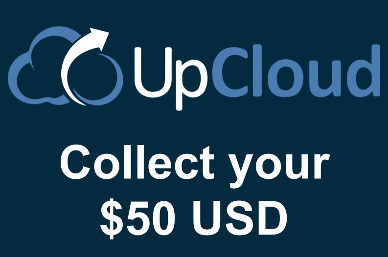 Giveaway get free 25usd using VPS at UpCloud – Share for free