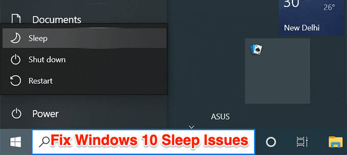 How to Fix a Windows 10 PC That Won’t Sleep