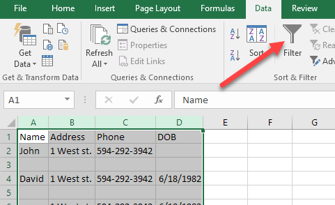 How to Delete Blank Lines in Excel