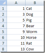 excel delete blank rows