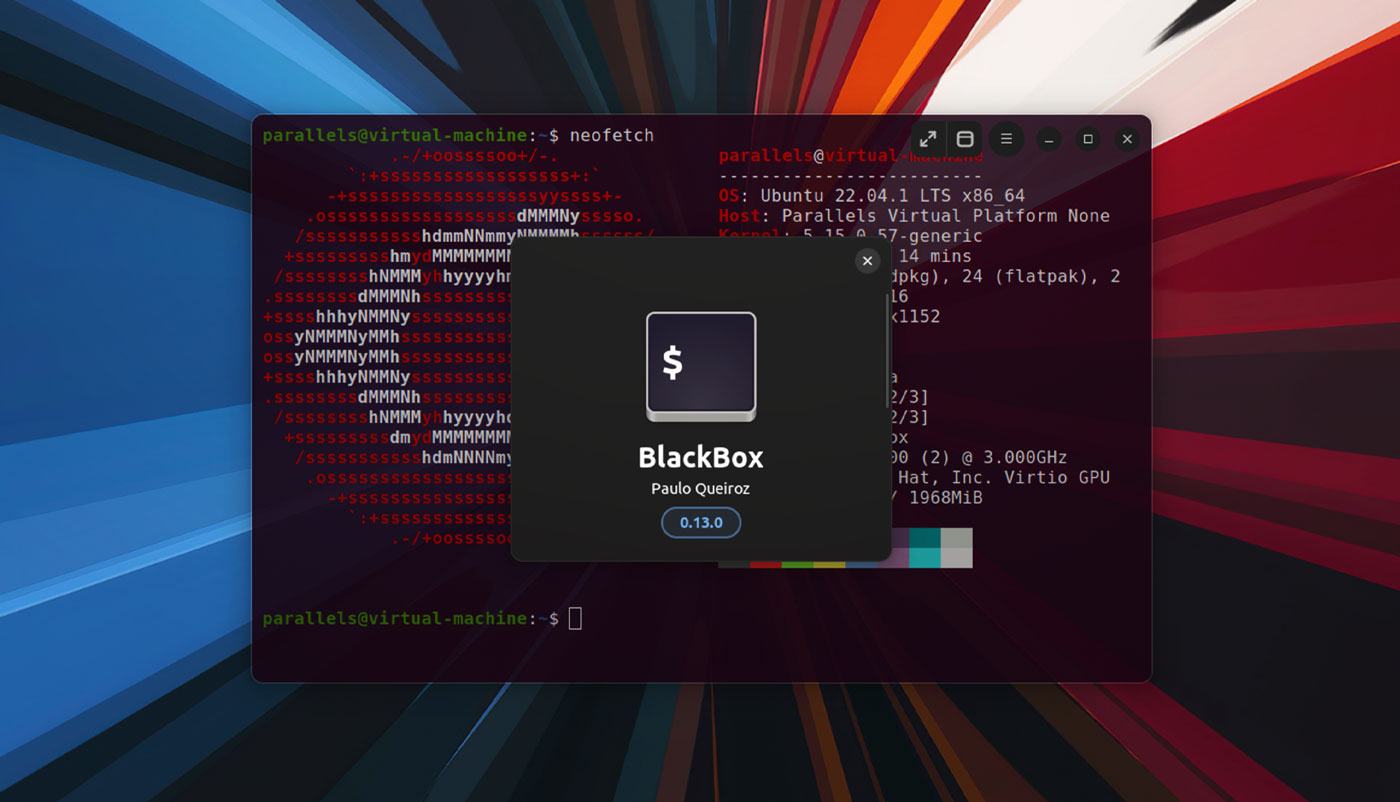 Black Box (GTK4 Terminal App) Adds Transparency, Sixel Support