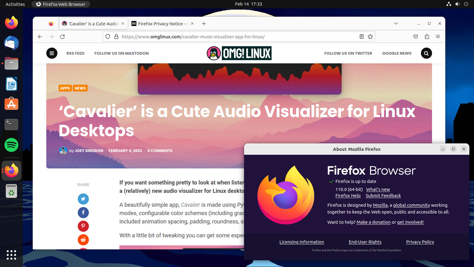 Firefox 110 Arrives with WebGL Performance Improvements – Tipsbeginners