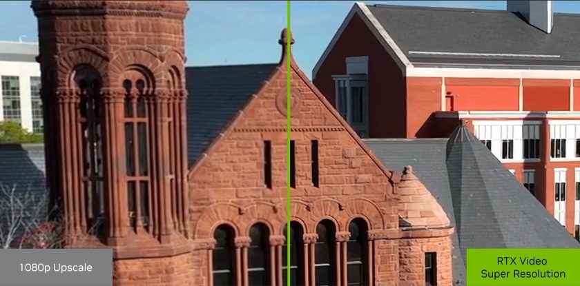 NVIDIA RTX Video Super Resolution comparison in VLC