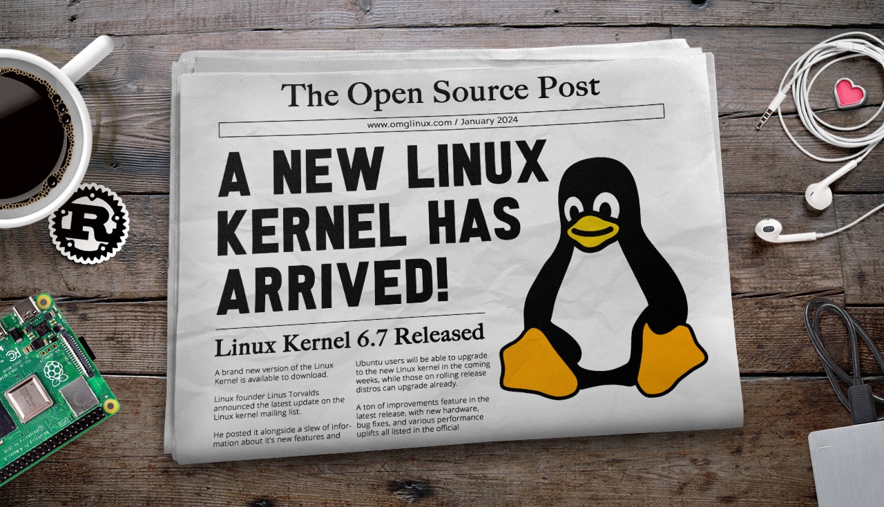 Linux Kernel 6.7 Release is ‘One of the Largest Ever’