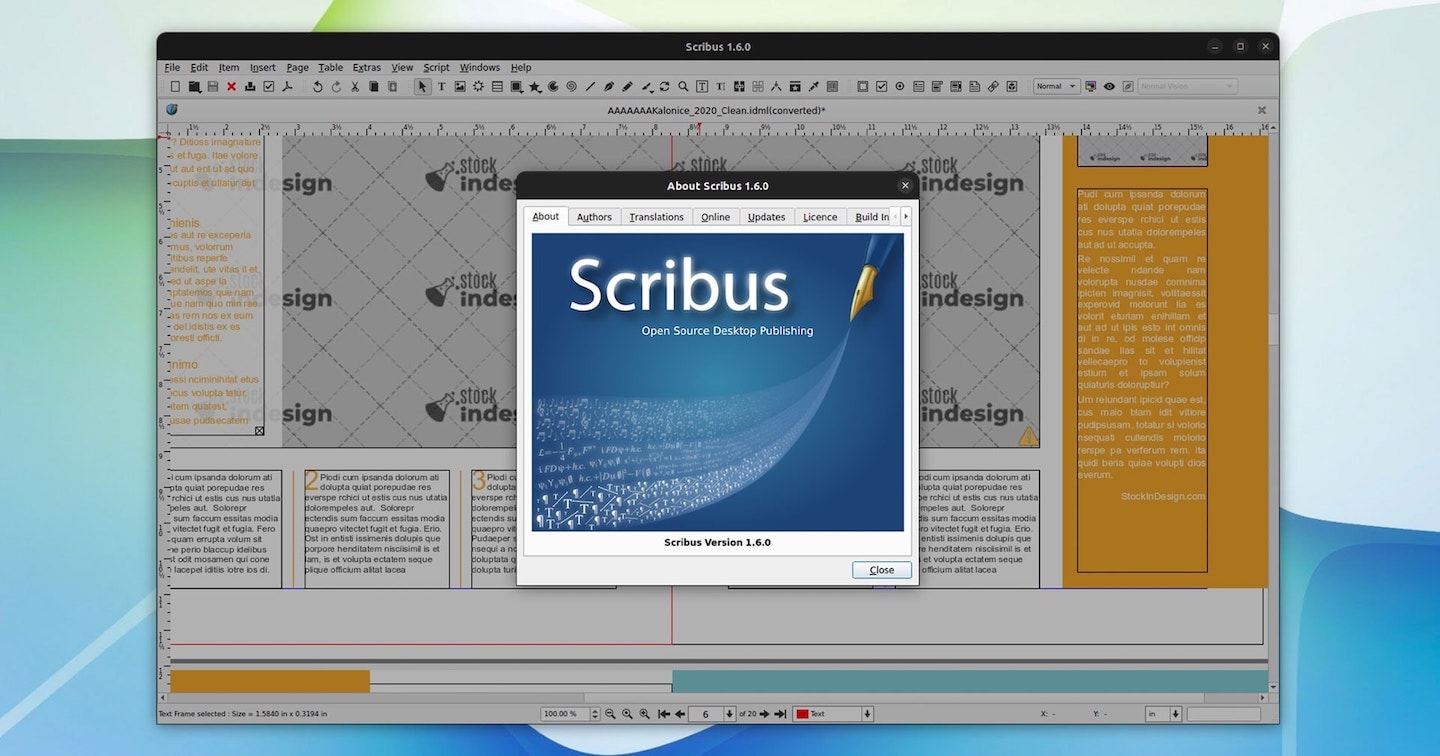 Open-Source Desktop Publishing App Scribus Gets Huge Update – Tipsbeginners