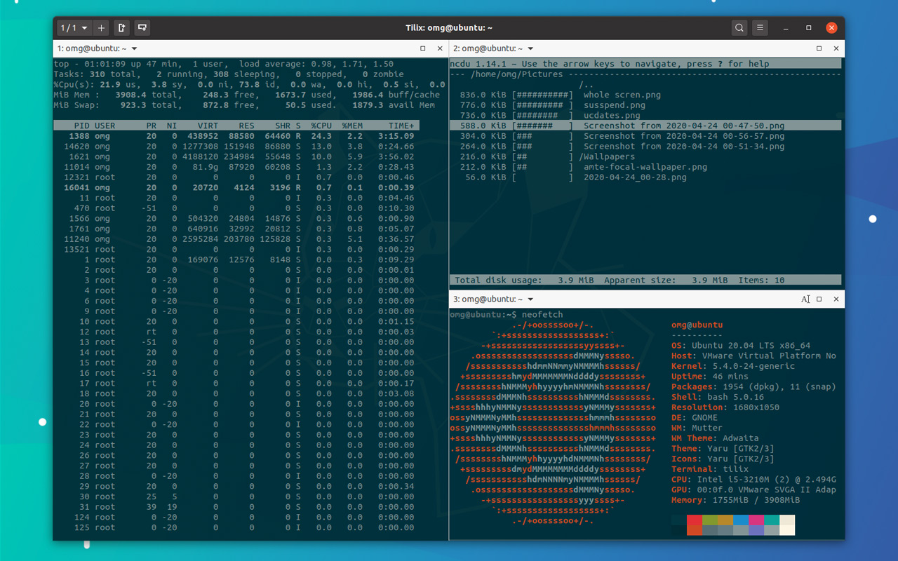 Open Folders in Any Terminal App from Nautilus