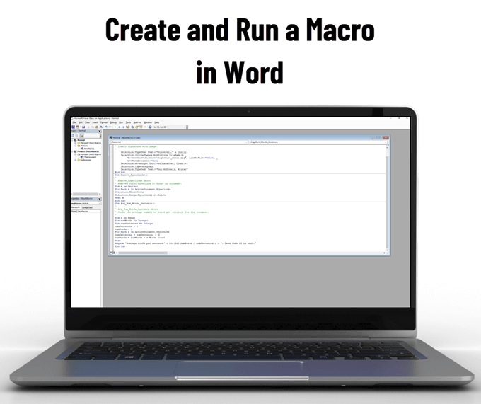 How to Create and Run a Macro in Word