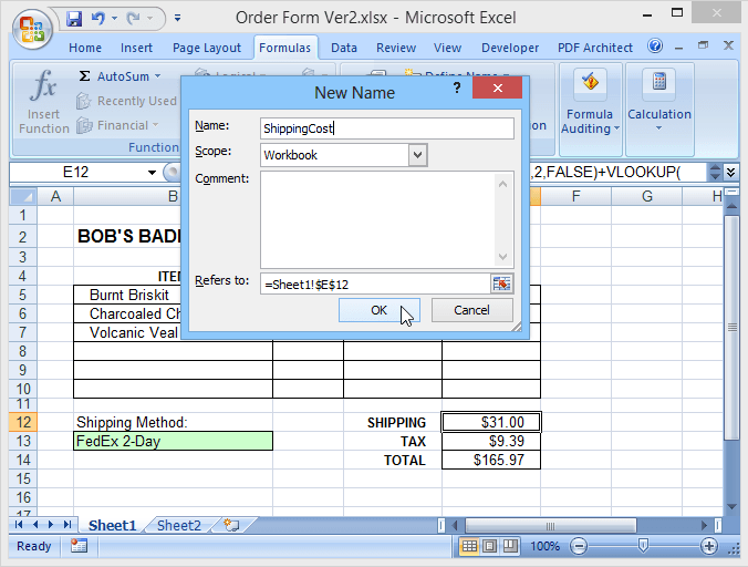 Why You Should Be Using Named Ranges in Excel