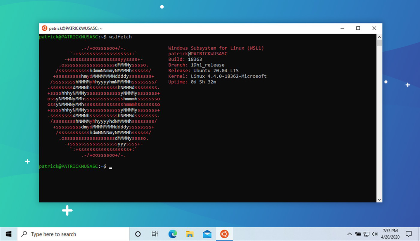 Ubuntu 20.04 WSL