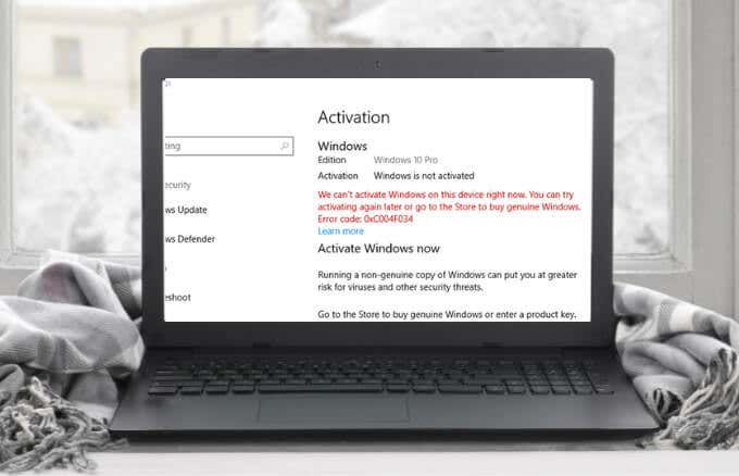 How to Fix Windows 10 Activation Errors