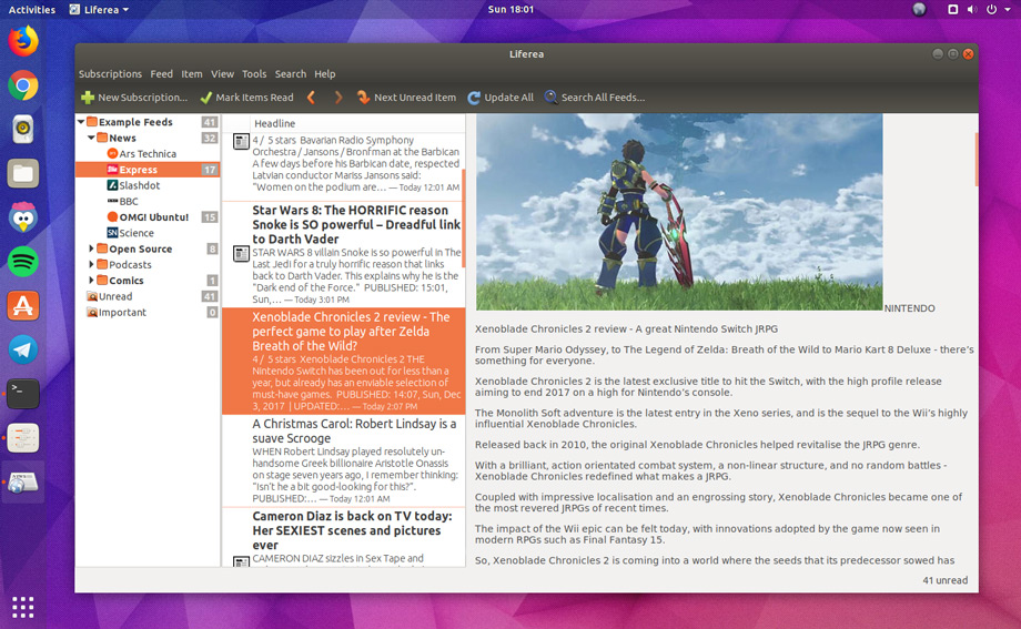 Is Liferea Feed Reader Still the Best RSS App on Ubuntu?