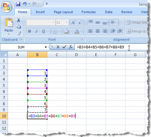 Relative formula