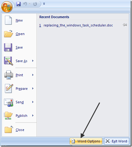 outlook 2007 spell checker