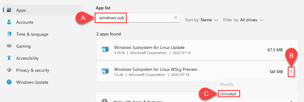 How To Install Windows Subsystem For Linux In Windows 11 20 Compressed