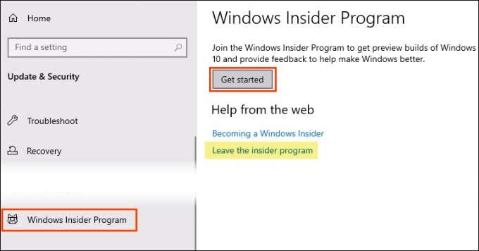 13 Get Windows 11 Insider Preview 4