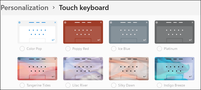 15 Windows 11 Touch Keyboard Personalization