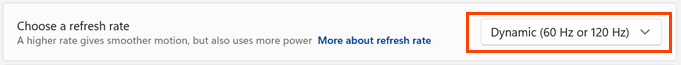 16 Windows 11 Dynamic Refresh Rate