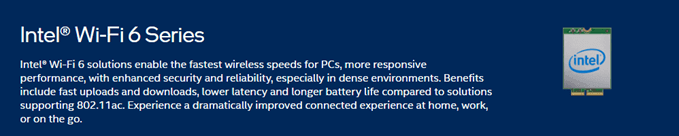 17 Windows 11 Wifi 6 E