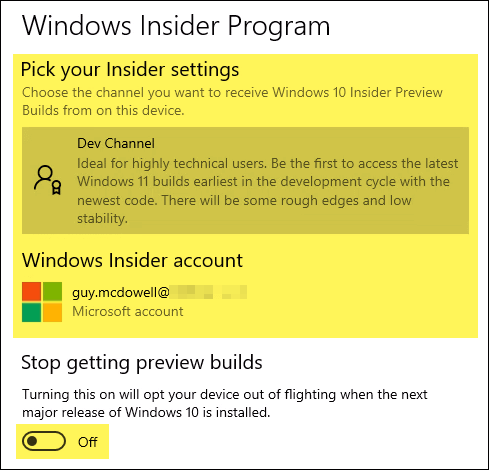 19 Get Windows 11 Insider Preview 10