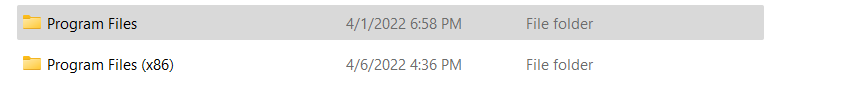 2 Program Files 1