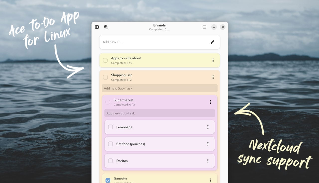 Errands is a Top To-Do List App for Linux Users – Tipsbeginners